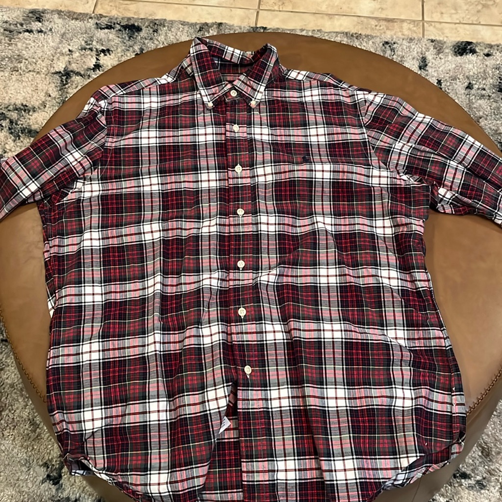 Multi Colored Polo Button Down.